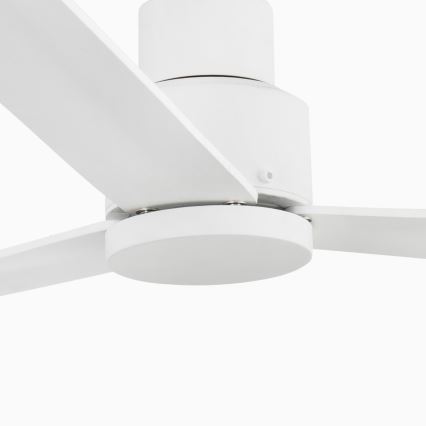 FARO 33487WP - Stropni ventilator NASSAU M bela pr. 128 cm SMART + Daljinski upravljalnik