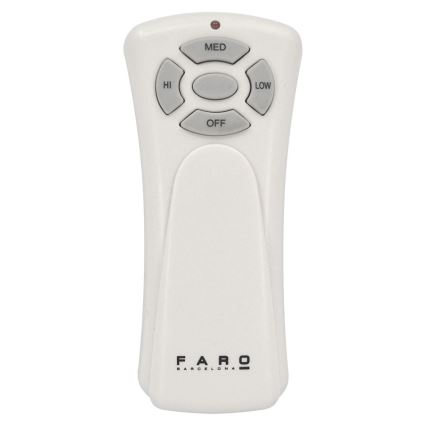 FARO 33516DC - Stropni ventilator LANTAU črna/rjava pr. 132 cm + Daljinski upravljalnik
