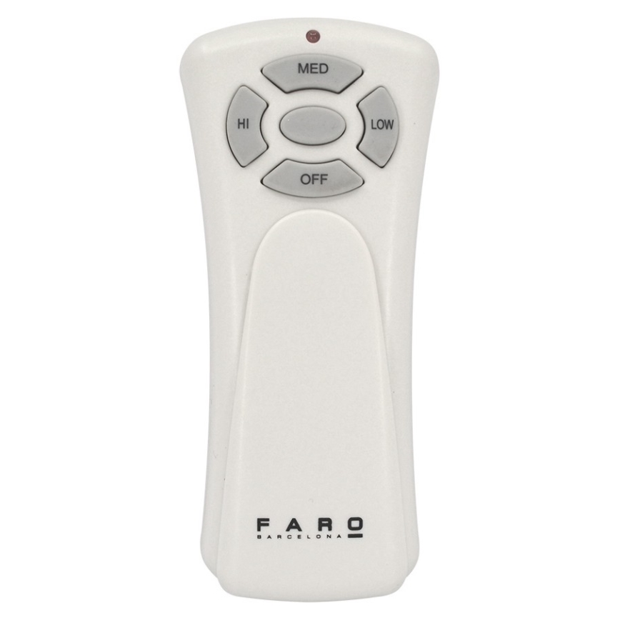 FARO 33516DC - Stropni ventilator LANTAU črna/rjava pr. 132 cm + Daljinski upravljalnik