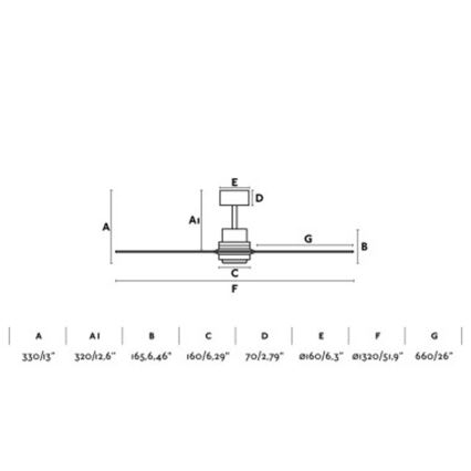 FARO 33518DC - LED Stropni ventilator LANTAU LED/15W/230V mat krom/les + Daljinski upravljalnik