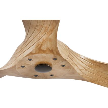 FARO 33519 - Stropni ventilator MOREA rjava pr. 152 cm + Daljinski upravljalnik