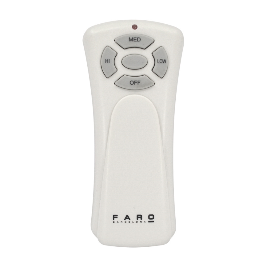 FARO 33607 - Stropni ventilator PANAY 2xE14/40W/230V bela + Daljinski upravljalnik