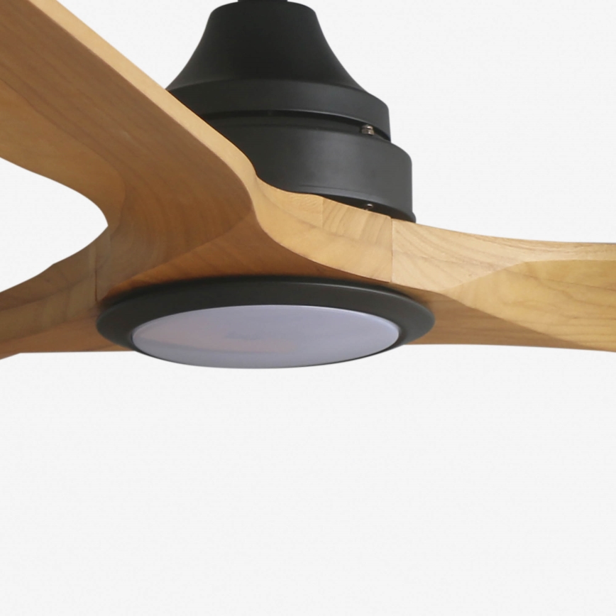 FARO 33719DC - LED Zatemnitveni ventilator ALO LED/20W/230V 2700/4000/6500K pr. 152 cm + Daljinski upravljalnik