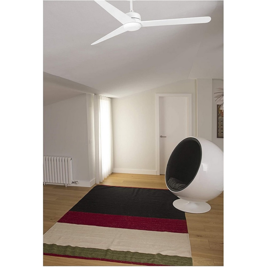 FARO 33721 - Stropni ventilator NU bela + daljinski upravljalnik