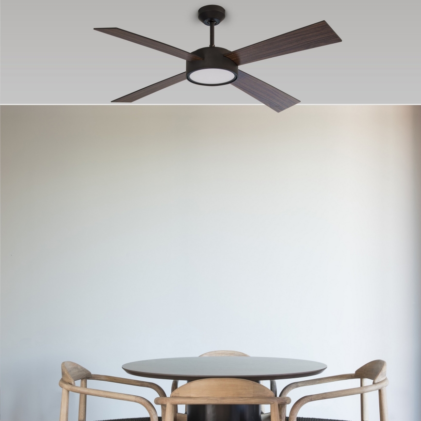 FARO 33725 - LED stropni ventilator HYDRA LED/20W/230V premera 132 cm + daljinski upravljalnik