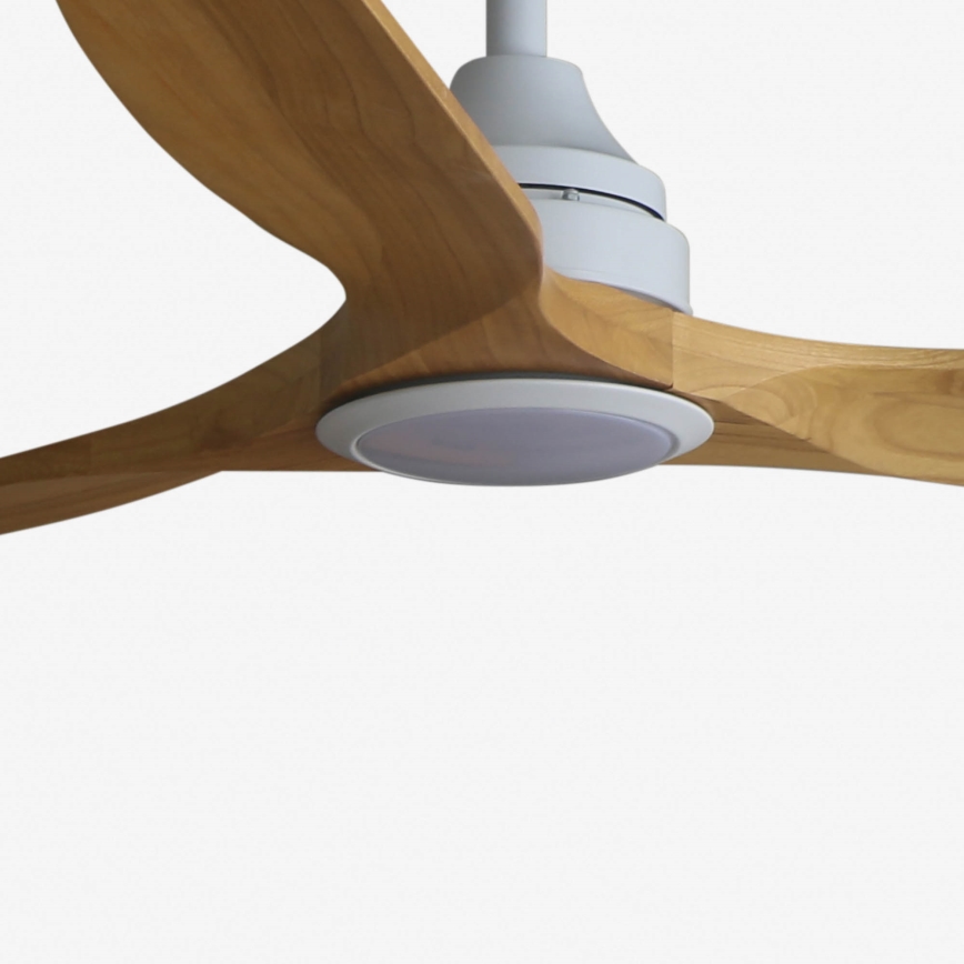 FARO 33727DC - LED Zatemnitveni ventilator ALO LED/20W/230V 2700/4000/6500K pr. 152 cm + Daljinski upravljalnik