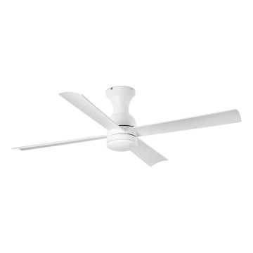 FARO 33756WT - LED Stropni ventilator FRASER XL LED/16W/230V bela pr. 120 cm Wi-Fi Tuya + Daljinski upravljalnik