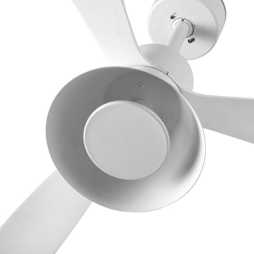 FARO 33760WT-22 - Dimmabilni stropni ventilator AMELIA L CONE LED/20W/230V 2700/3500/5000K bijela pr. 132 cm Wi-Fi Tuya + daljinski upravljač