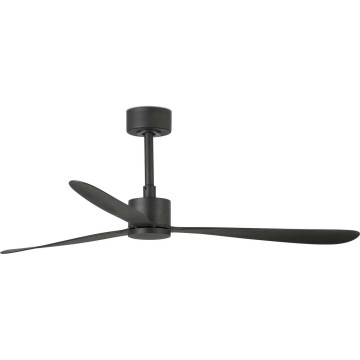 FARO 33761WT - Stropni ventilator AMELIA L črna pr. 132 cm Wi-Fi Tuya + Daljinski upravljalnik