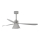 FARO 33762WT-24 - LED Zatemnitveni stropni ventilator AMELIA L CONE LED/20W/230V 2700/3500/5000K siva pr. 132 cm Wi-Fi Tuya + Daljinski upravljalnik