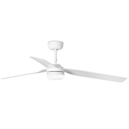 FARO 33814WP-20 - LED Zatemnitveni stropni ventilator PUNT M LED/24W/230V 3000K/4200K/6500K bela pr. 130 cm SMART + Daljinski upravljalnik