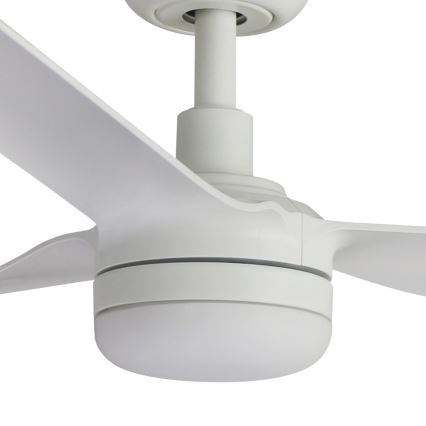 FARO 33814WT-20 - LED Zatemnitveni stropni ventilator PUNT M LED/18W/230V 3000/4200/6500K bela pr. 132 cm Wi-Fi Tuya + Daljinski upravljalnik