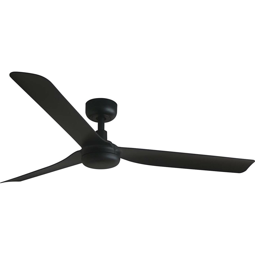FARO 33815WT - Stropni ventilator PUNT M črna pr. 132 cm Wi-Fi Tuya + Daljinski upravljalnik