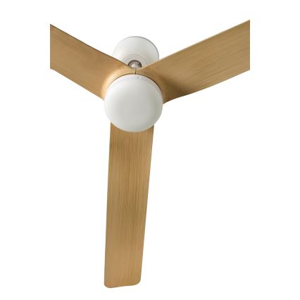 FARO 33816-20 - LED Stropni ventilator PUNT LED/18W/230V Wi-Fi rjava/črna + Daljinski upravljalnik