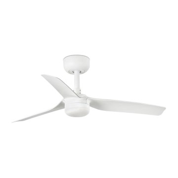 FARO 33820-1TW - LED Zatemnitveni stropni ventilator MINI PUNT S LED/10W 2700/4000/6000K bela pr. 90 cm + Daljinski upravljalnik