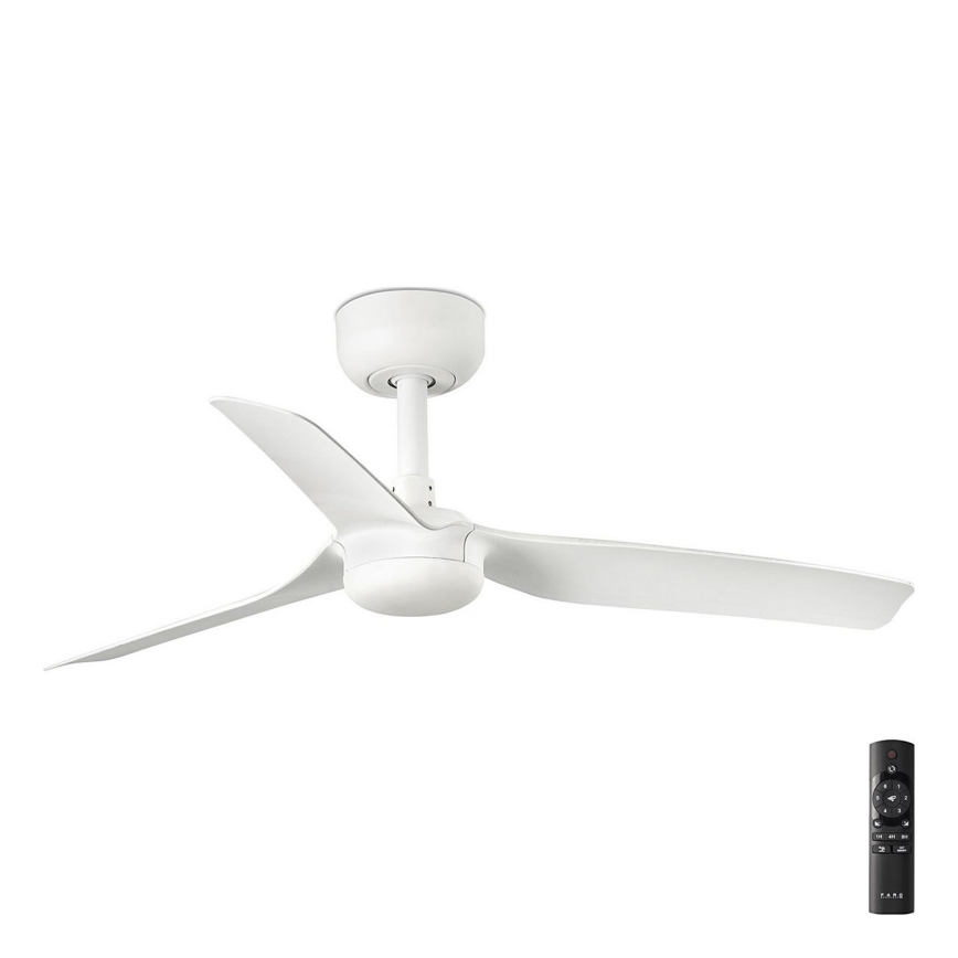 FARO 33820 - Stropni ventilator MINI PUNT S bela pr. 90 cm + Daljinski upravljalnik