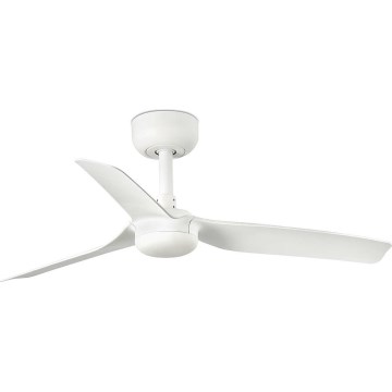 FARO 33820WT - Stropni ventilator MINI PUNT S bela pr. 90 cm Wi-Fi Tuya + Daljinski upravljalnik