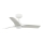 FARO 33824WT-1TW - LED Zatemnitveni stropni ventilator HEY S LED/10W/230V 2700/4000/6000K bela pr. 90 cm Wi-Fi Tuya + Daljinski upravljalnik