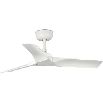 FARO 33824WT - Stropni ventilator HEY S bela pr. 90 cm Wi-Fi Tuya + Daljinski upravljalnik