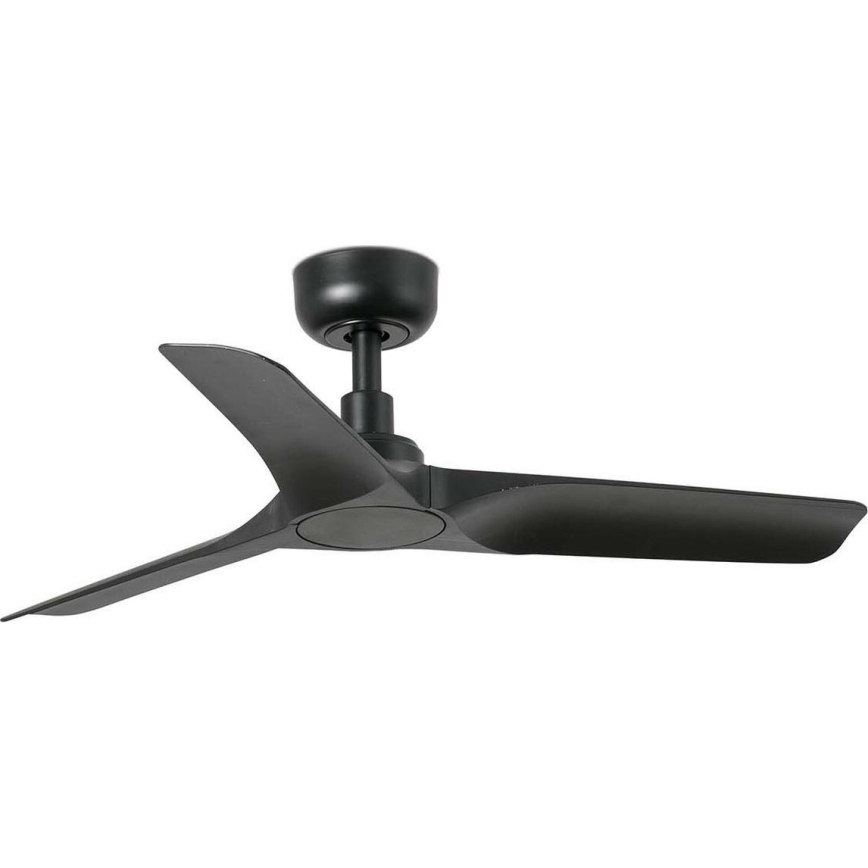 FARO 33825WT - Stropni ventilator HEY S črna pr. 90 cm Wi-Fi Tuya + Daljinski upravljalnik