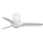 FARO 33826-1TW - LED Zatemnitveni stropni ventilator HEY TUB S LED/10W/230V 2700/4000/6000K bela pr. 90 cm + Daljinski upravljalnik