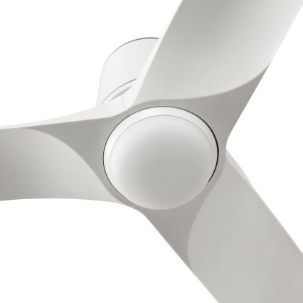 FARO 33826WT-1TW - LED Zatemnitveni stropni ventilator HEY TUB S LED/10W/230V 2700/4000/6000K bela pr. 90 cm Wi-Fi Tuya + Daljinski upravljalnik