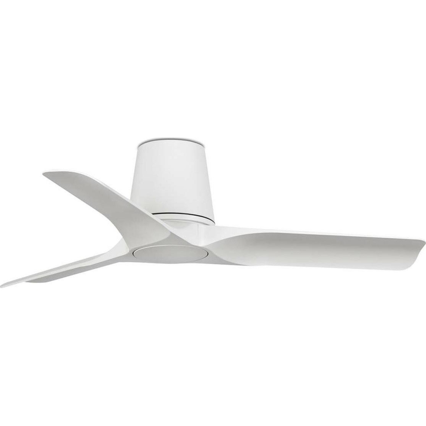 FARO 33826WT - Stropni ventilator HEY TUB S bela pr. 90 cm Wi-Fi Tuya + Daljinski upravljalnik