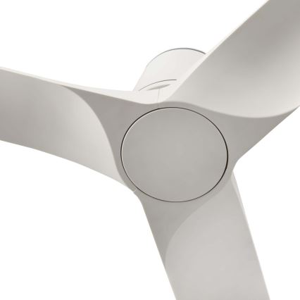 FARO 33826WT - Stropni ventilator HEY TUB S bela pr. 90 cm Wi-Fi Tuya + Daljinski upravljalnik