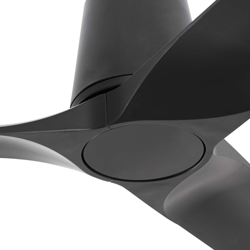 FARO 33827 - Stropni ventilator HEY TUB S črna pr. 90 cm + Daljinski upravljalnik