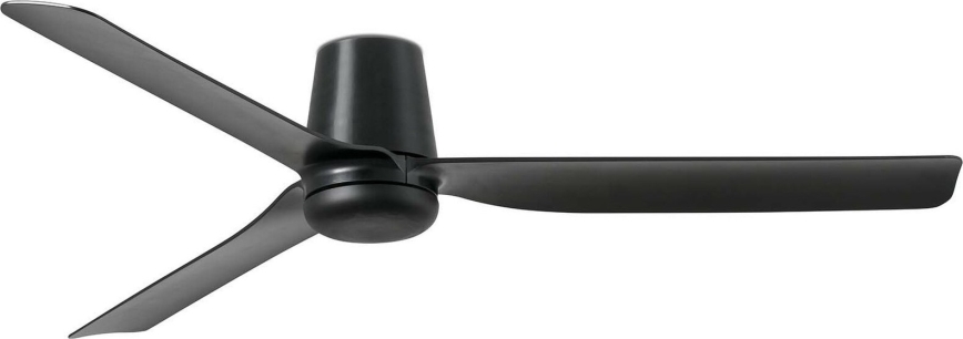 FARO 33830WT - Stropni ventilator PUNT TUB M črna pr. 132 cm Wi-Fi Tuya + Daljinski upravljalnik