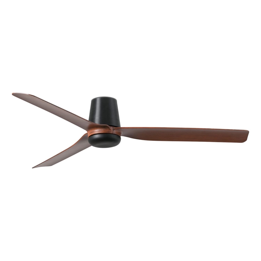 FARO 33831 - Stropni ventilator PUNT TUB M rjava/črna pr. 130 cm + Daljinski upravljalnik