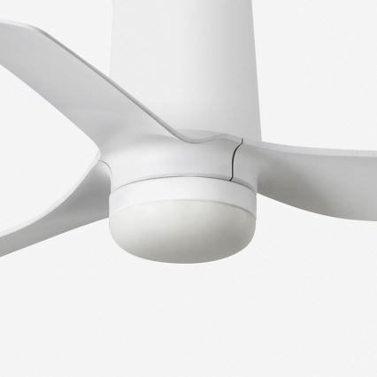 FARO 33832-1TW - LED Zatemnitveni stropni ventilator MINI PUNT TUB S LED/10W/230V 2700/4000/6000K pr. 90 cm bela + Daljinski upravljalnik