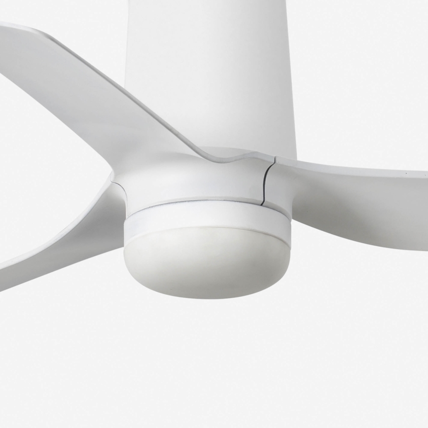 FARO 33832-1TW - LED Zatemnitveni stropni ventilator MINI PUNT TUB S LED/10W/230V 2700/4000/6000K pr. 90 cm bela + Daljinski upravljalnik