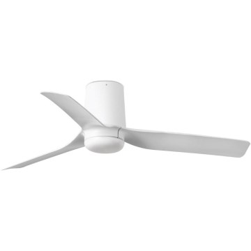 FARO 33832 - Stropni ventilator MINI PUNT TUB S bela pr. 90 cm + Daljinski upravljalnik