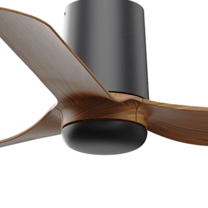 FARO 33835 - Stropni ventilator MINI PUNT TUB S rjava/črna pr. 90 cm + Daljinski upravljalnik