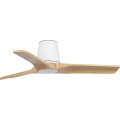 FARO 33836 - Stropni ventilator HEYWOOD TUB S bor/bela pr. 90 cm + Daljinski upravljalnik
