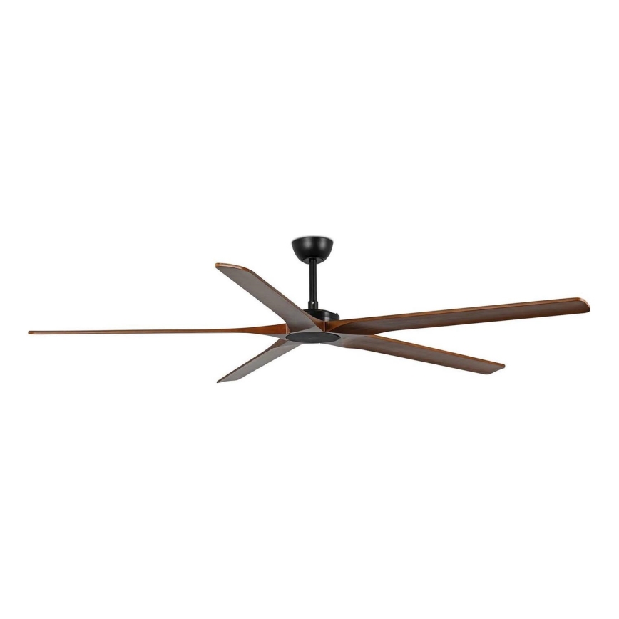 FARO 34190WT - Stropni ventilator BIGWOOD XL bor/črna pr. 200 cm Wi-Fi Tuya + Daljinski upravljalnik