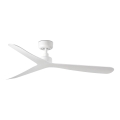 FARO 34194WT - Stropni ventilator ROCKER M, premer 132 cm, bel, Wi-Fi Tuya + daljinski upravljalnik