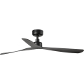 FARO 34196 - Stropni ventilator ROCKER M, premer 132 cm, črna + daljinski upravljalnik