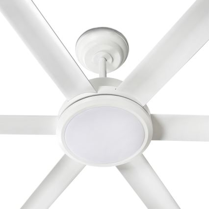FARO 34202-130 - LED Stropni ventilator ROTTERDAM XL LED/32W/230V bela pr. 200 cm + Daljinski upravljalnik