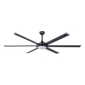 FARO 34203-130 - LED Stropni ventilator ROTTERDAM XL LED/32W/230V črna pr. 200 cm + Daljinski upravljalnik