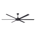FARO 34203 - Stropni ventilator ROTTERDAM XL črna pr. 200 cm + Daljinski upravljalnik