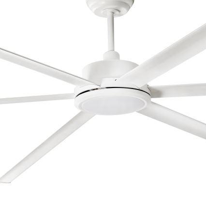 FARO 34206-130 - LED Zatemnitveni stropni ventilator ROTTERDAM XXL LED/32W/230V bela pr. 250 cm + Daljinski upravljalnik