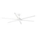 FARO 34206 - Stropni ventilator ROTTERDAM XXL bela pr. 250 cm + Daljinski upravljalnik