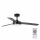 FARO 34261 - LED Stropni ventilator BARTH LED/24W/230V črna + Daljinski upravljalnik