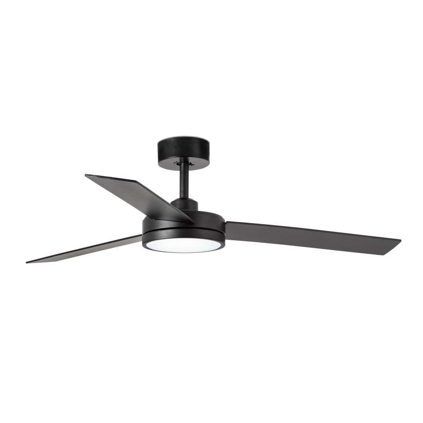 FARO 34261 - LED Stropni ventilator BARTH LED/24W/230V črna + Daljinski upravljalnik