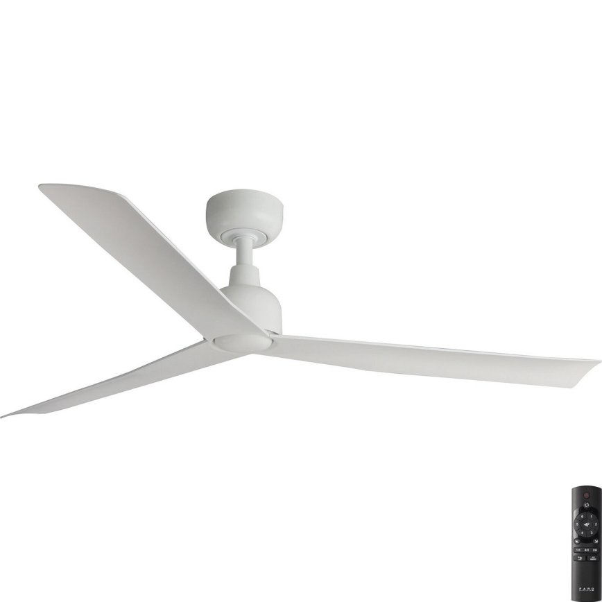 FARO 34274 - Stropni ventilator MARINE M bela pr. 125 cm IP44 + Daljinski upravljalnik