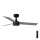 FARO 34285-1TW - LED Zatemnitveni stropni ventilator CRUISER S LED/18W/230V 2700/4000/6500K pr. 106 cm + Daljinski upravljalnik