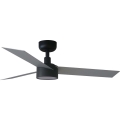 FARO 34285WT1S - LED zatemljiv stropni ventilator CRUISER S LED/18W/230V 2700/3000/4000K premer 106 cm siva/črna Wi-Fi Tuya + daljinski upravljalnik