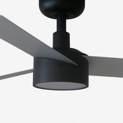 FARO 34285WT1S - LED zatemljiv stropni ventilator CRUISER S LED/18W/230V 2700/3000/4000K premer 106 cm siva/črna Wi-Fi Tuya + daljinski upravljalnik